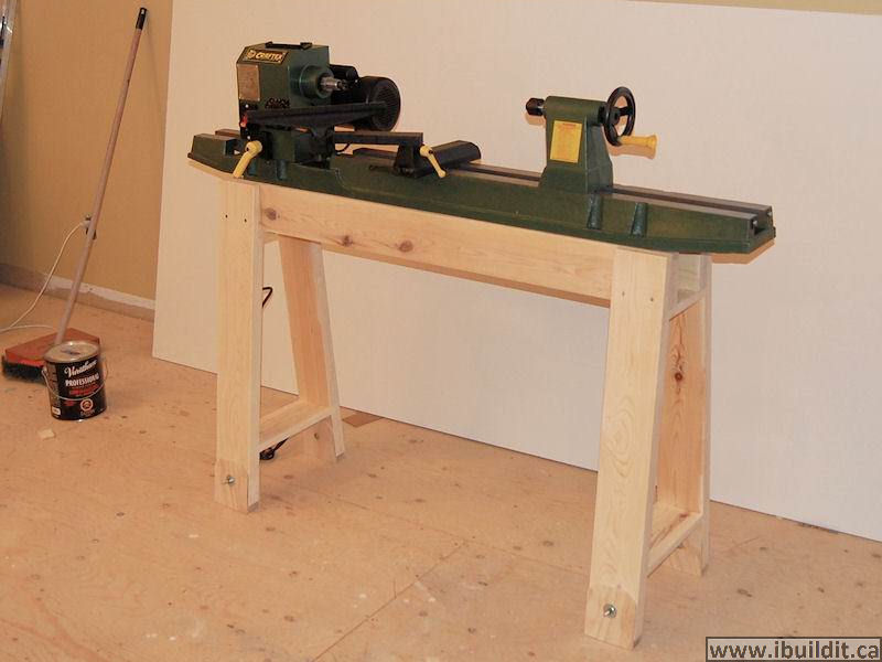 How To Make a Lathe Stand IBUILDIT.CA